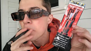 Smoking a Swisher Sweets’ BLK Cherry Cigarillo - Review