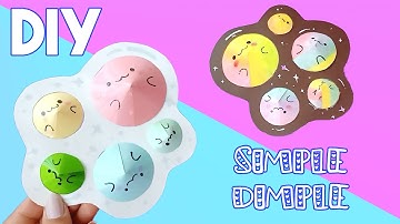 How to Make a Simple Dimple | DIY Simple Dimple | DIY Fidget Toy | Pom Tom