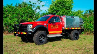 SFEV - Walton County Fire Rescue's 2nd of 2 SFEV custom brush trucks - BRUSH 3