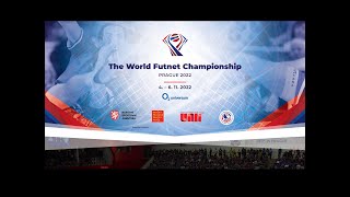 World Futnet Championship Prague 6.11.2022 O2 Universum center court