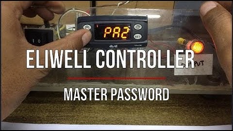 Eliwell Controller Master Password DIY