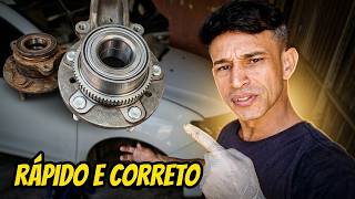 Don't mess up the Sandero ABS wheel bearing replacement: See how it's done