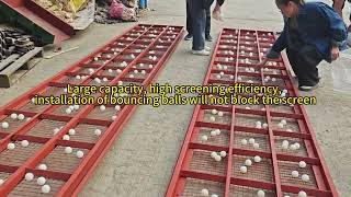 Customized flat gyratory screen for screening fishmeal