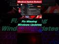 Fix Windows Update Not Installing or Stuck 💻 #youtubeshorts #shorts