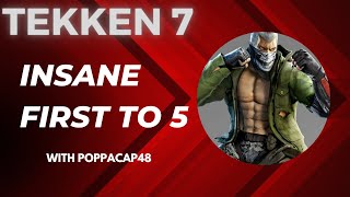 Down to the WIRE! Tekken with Poppacap - Fighting Game Gauntlet #2 of 3