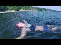 Плавательная тренировка на открытой воде