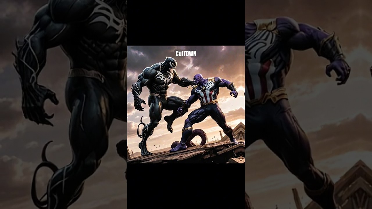 Venom vs Thanos 🔥 be like  