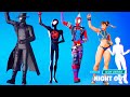 Fortnite Night Out Emote (New Icon Series) with Legendary Skins