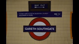 Gareth Southgate Tube Station