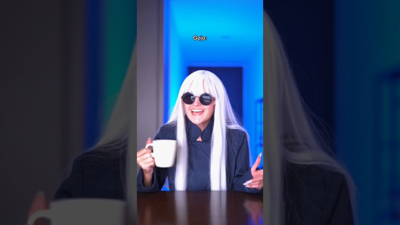 I'll see them in 1 year 😂😂 #cosplay #anime #gojo