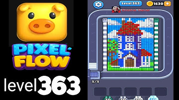 Pixelflow Level 363 Guide Walkthrough Solution