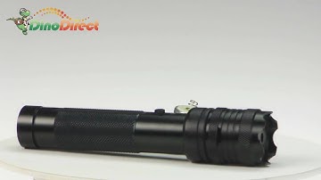 100mW 532nm 2 Mode Green Beam Laser Pointer Flashlight - dinodirect