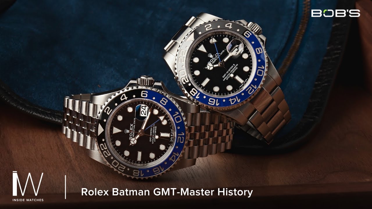 Rolex Batman GMT-Master History | Inside Watches Bob's Watches - YouTube