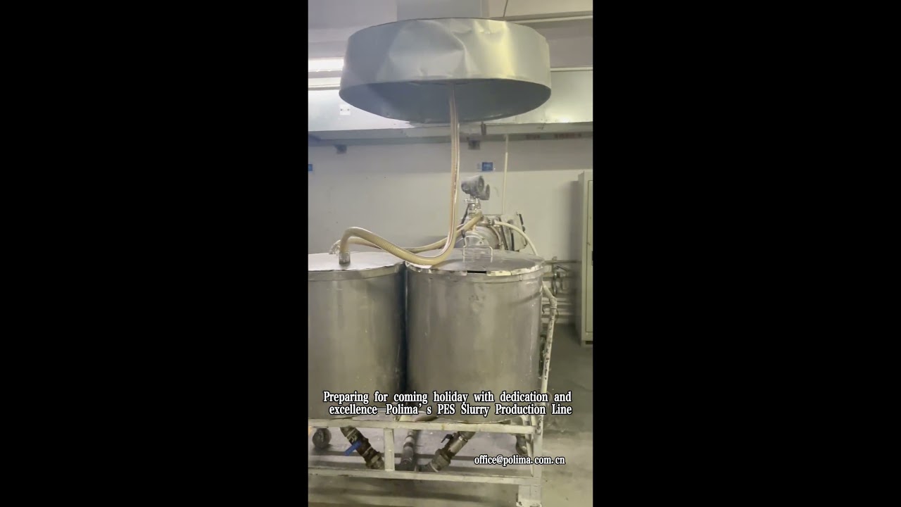 Full Power Ahead: Polima’s PES Slurry Manufacturing Before holidays