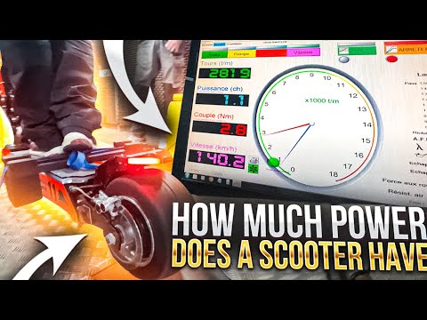 Elektrikli scooter'ı bir Tmax BR-Performance'dan daha hızlı çözme