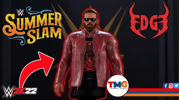 How To Create Edge Caw SummerSlam 2022 Attire WWE 2K22