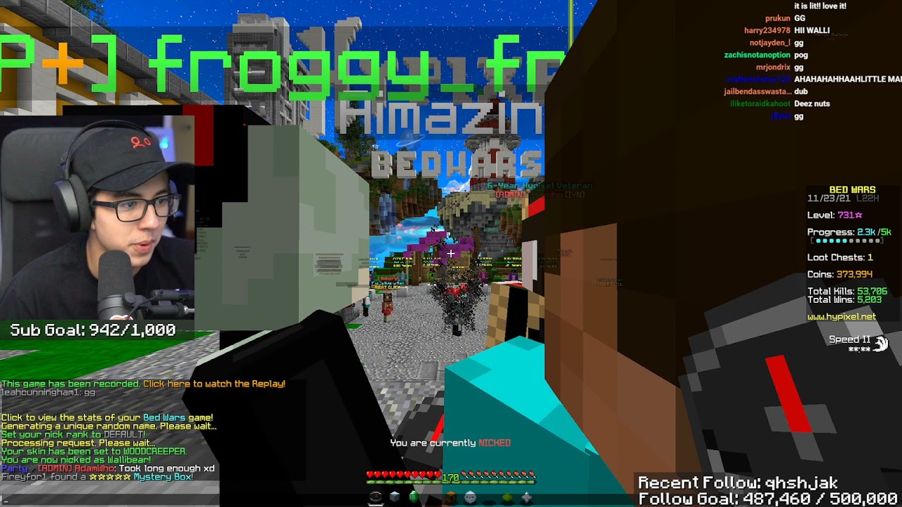 HE RESPONDED ME!!! it is true i love the pack(wallibear)