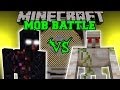 MUTANT OBSIDIAN GOLEM VS MUTANT IRON GOLEM - Minecraft Mob Battles - Mods