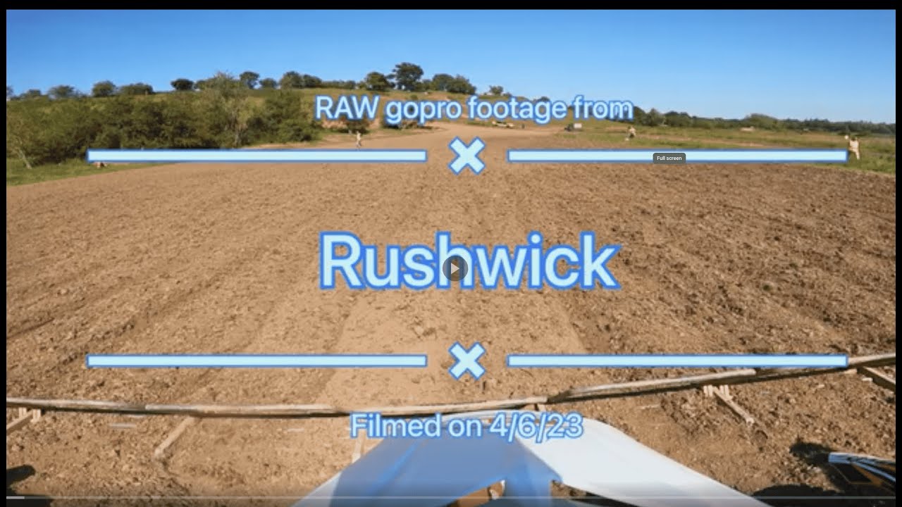 Rushwick - MC 250 2 stroke- Callum Baldwin