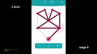 1LINE Game Cheats 2 level 1- 10 stage screenshot 5