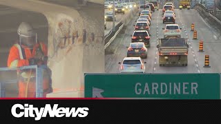 Three-year Gardiner Expressway construction work gets underway