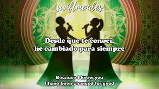 [sub. español / inglés] Cynthia, Ariana, Idina & Kristin - For Good (Live Gershwin Theatre)