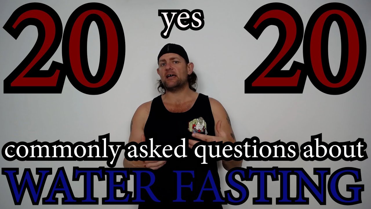 Water Fasting FAQ / Top 20 Frequently Asked Questions Related to Fasting / Health / Weight Loss