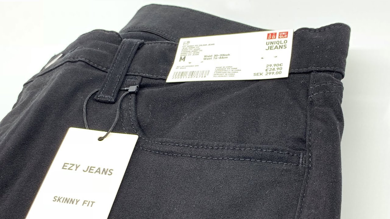 uniqlo ezy skinny fit jeans