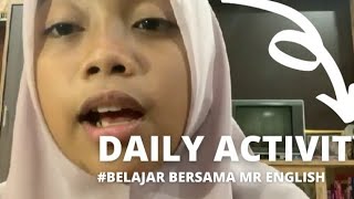 Daily Activity bersama Sahra, belajar bahasa Inggris Daily Activity bersama Sahra, belajar bahasa Inggris