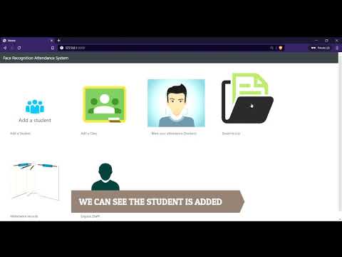 Face Attendance Using Django | Hackathon Project | URJASVA 2K21