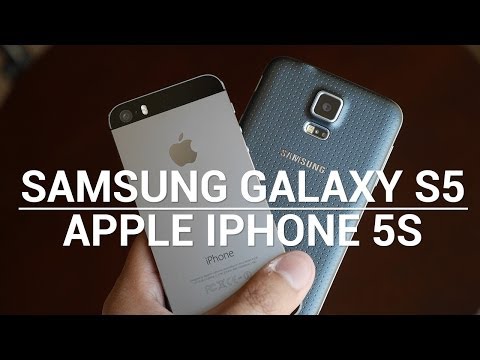 Samsung Galaxy S5 vs Apple iPhone 5S