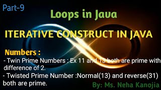 Twin Prime Numbers | Twisted Prime Number | ICSE class 9 computer | ICSE class 10 computer