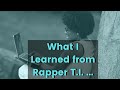 What I Learned from Rapper T.I. on Ways to Make Money with Your Book