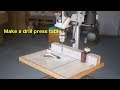 Make a Drill Press table