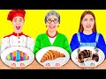 Me vs Grandma Cooking Challenge | Parenting Hacks by RaPaPa Challenge