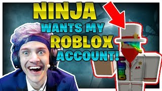 Ninja Wants My Richest Roblox Account Exposing His Impersonator Linkmon99 Roblox Youtube - roblox linkmon99 profile