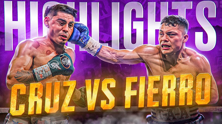 🔥Fight of the Year! Isaac Cruz vs Angel Fierro HIGHLIGHTS | BOXING HD