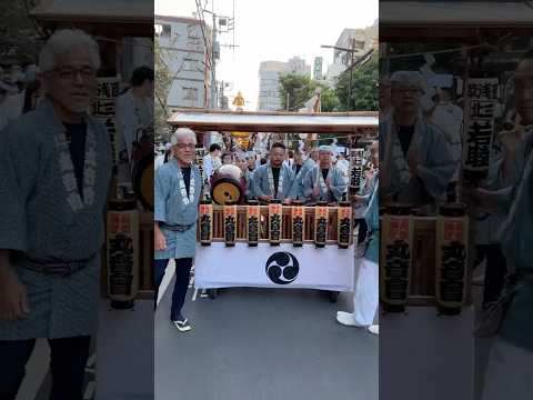 祭りばやし 祭囃子 太鼓 鉦 笛 和楽器 三社祭 2023 神輿 東京浅草 Sanja Matsuri Portable Shrine Tokyo Japan Festival Shorts