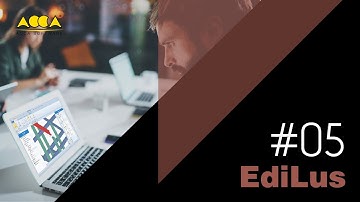 EdiLus starter course - Less. #05 - RC Structures - Adjustments for Calculation