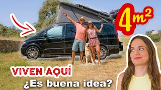 La realidad de vivir en una MINI CAMPER  VAN TOUR español Mercedes Viano Marco Polo