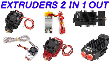 Extruders 2 In 1 Out Hotend Dual Color 3D Printer Parts | BIGTREETECH | 3DSWAY | LERDGE