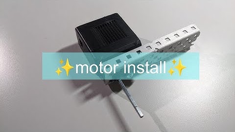 getting started FAQ || motor install (VEX V5)