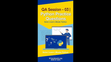 Day 10 :  QA-3 Session for Lists in Python | Practice Questions & Answers | Python for Data Science