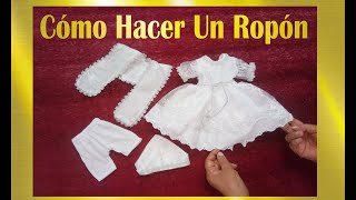 Como Hacer Un Ropón Para Niño Dios