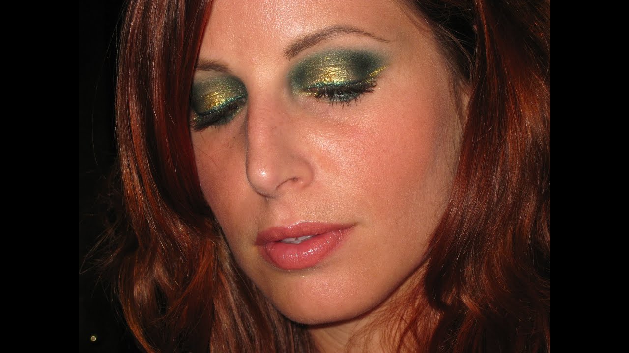 Makeup Tutorial Trucco Golden Green YouTube