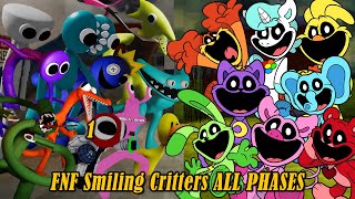 FNF ALL Smiling Critters Poppy Playtime Chapter 3 Vs All Rainbow Friends Cover | Friday Night Funkin