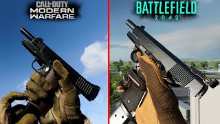 Cod: Modern Warfare vs Battlefield 2042 - Weapons Comparison