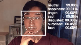 real time face detection in p5.js