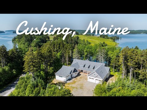 6 Ocean Ridge Road, Cushing, ME home video tour