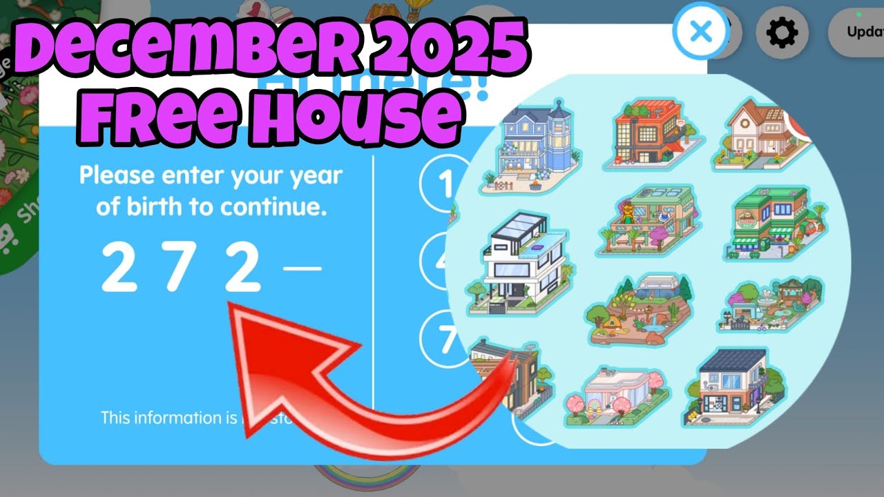 December 2025 Free Unlock House! 100% Working Toca Life World | Free Code